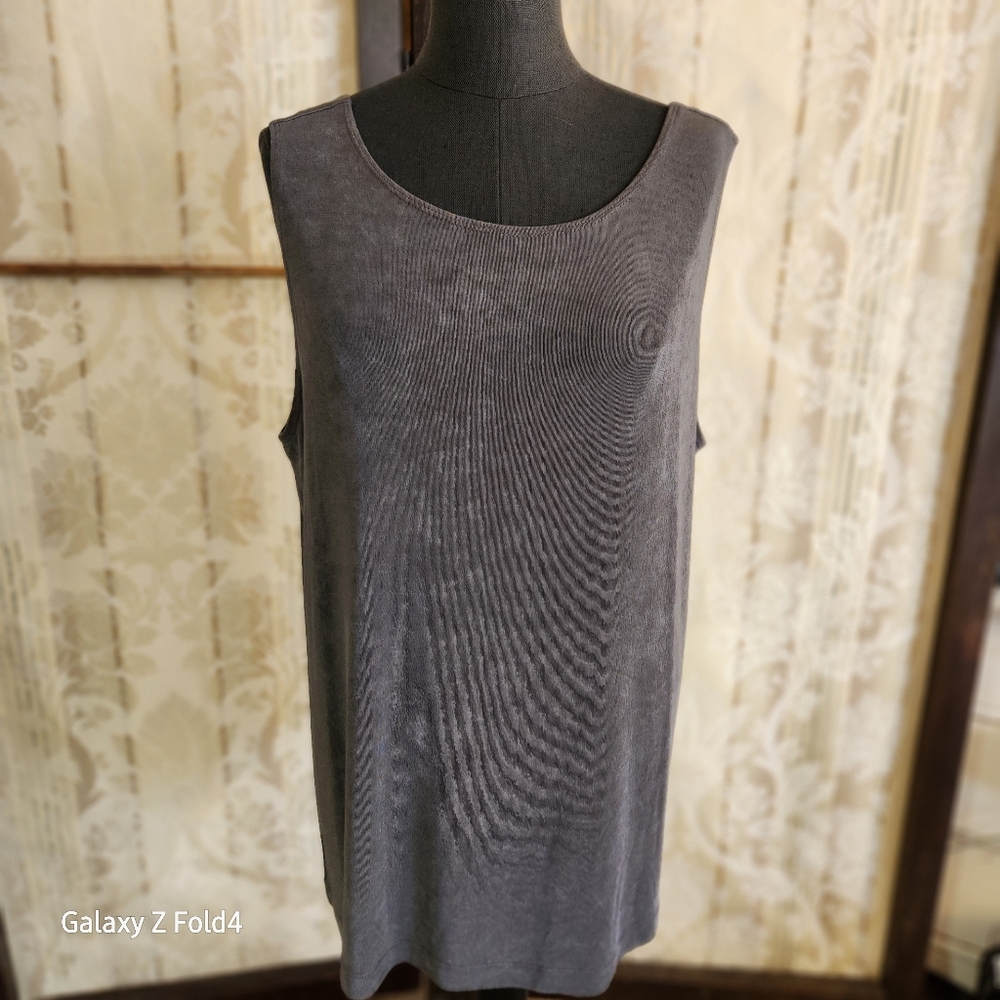 Chicos Gray Sleeveless Women's Top Chicos